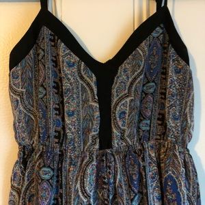 Paisley maxi dress